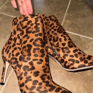 Cheetah leopard heels